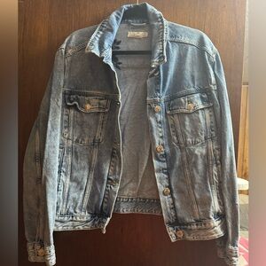 Flowered Jean jacket